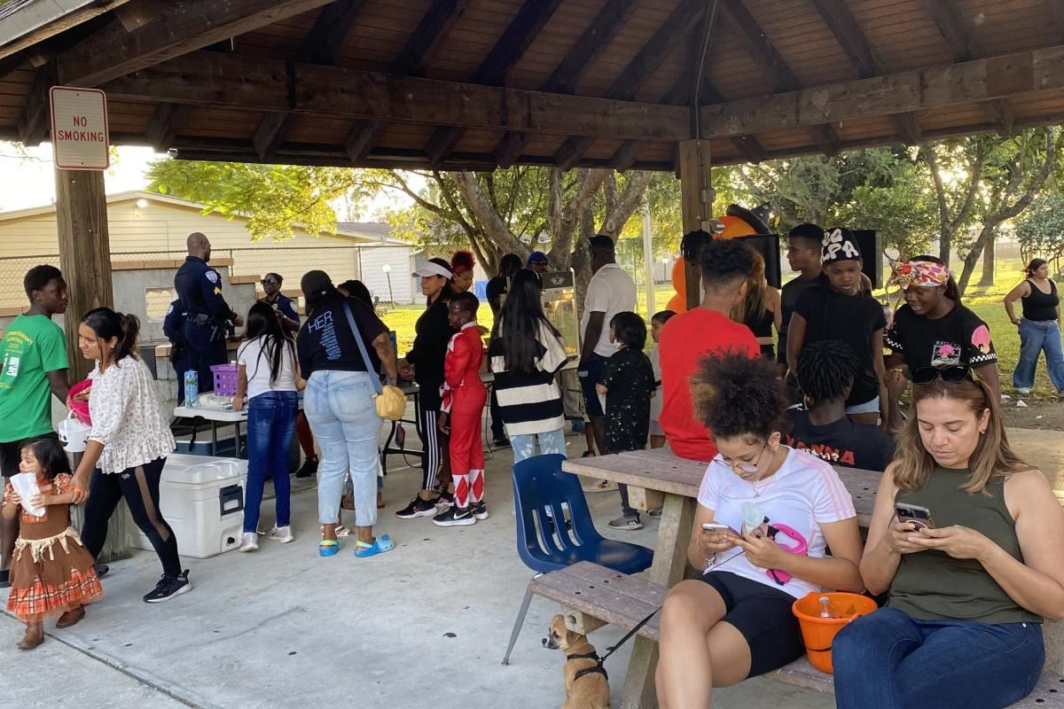 People in the Gazebo